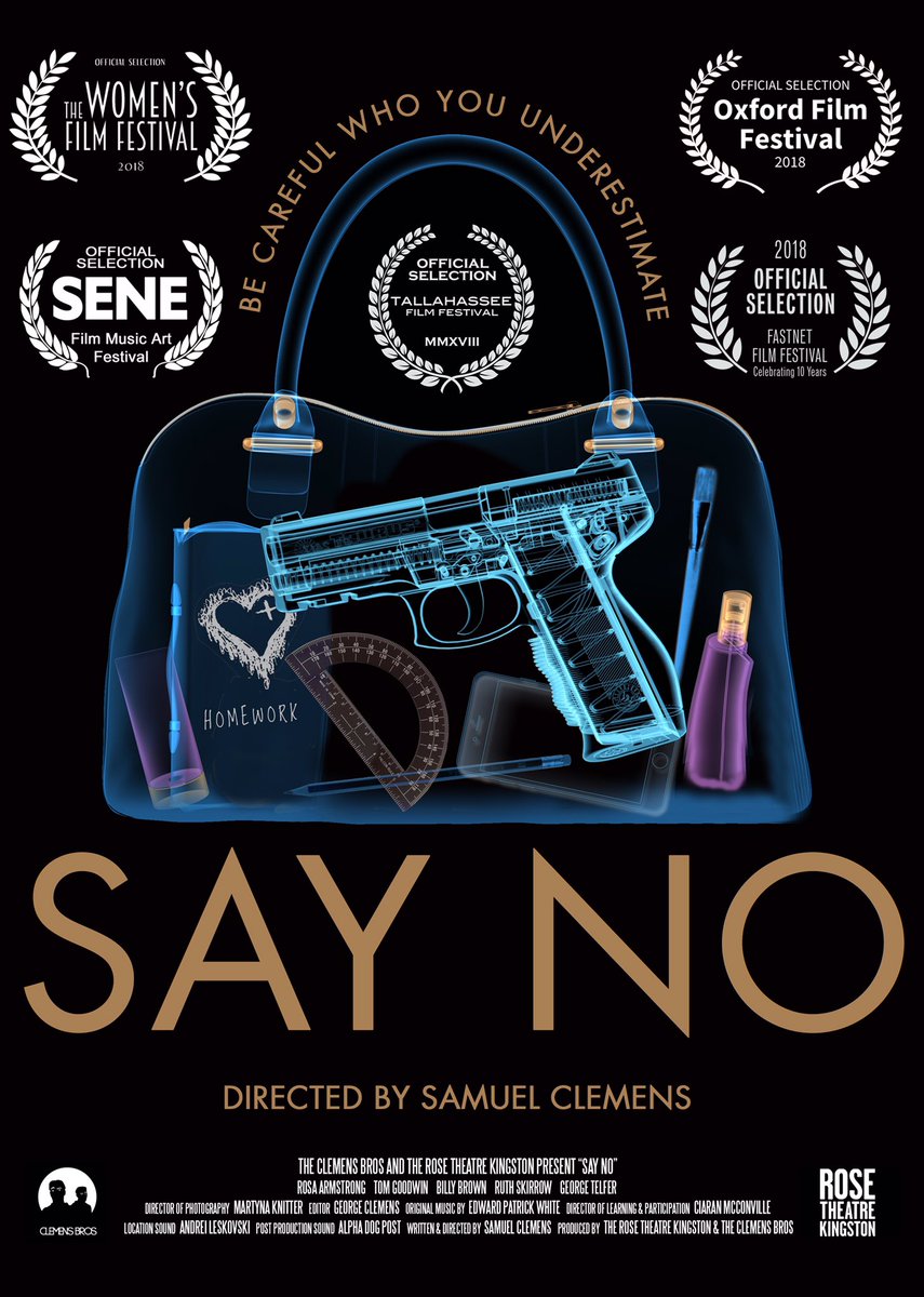 SayNoFilm's tweet photo. Our festival run has come to an end. We are so proud our film has travelled so far & been seen by so many. Watch this space for more updates on where to see the film. Thank you to all the funders, supporters, festivals, @festivalformula, @RoseRYT, @Rosetheatre https://t.co/lweQ1tcQQZ