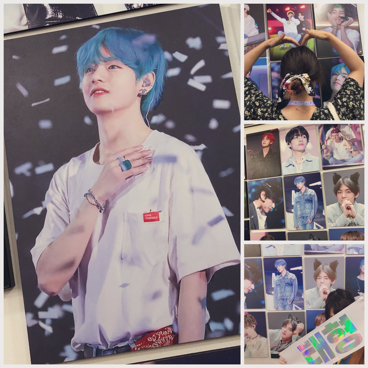95tata1230's tweet photo. 𝐠𝐫𝐚𝐧𝐝 𝐛𝐥𝐞𝐮 • グランブルー
for BTS #V
.
とっても楽しみにしていた
テヒョンの展示会～！！
withりったん🐨🐣🐯💜
どこを見てもテヒョン…🐯💜
幸せなひと時でした︎︎💜
.
素敵な展示会を開催して頂き
ありがとうございました︎︎☺︎
.
@Miracle_1230V님
@miracle__jp様
@grandbleu_jp様 https://t.co/X7rfVHdrna