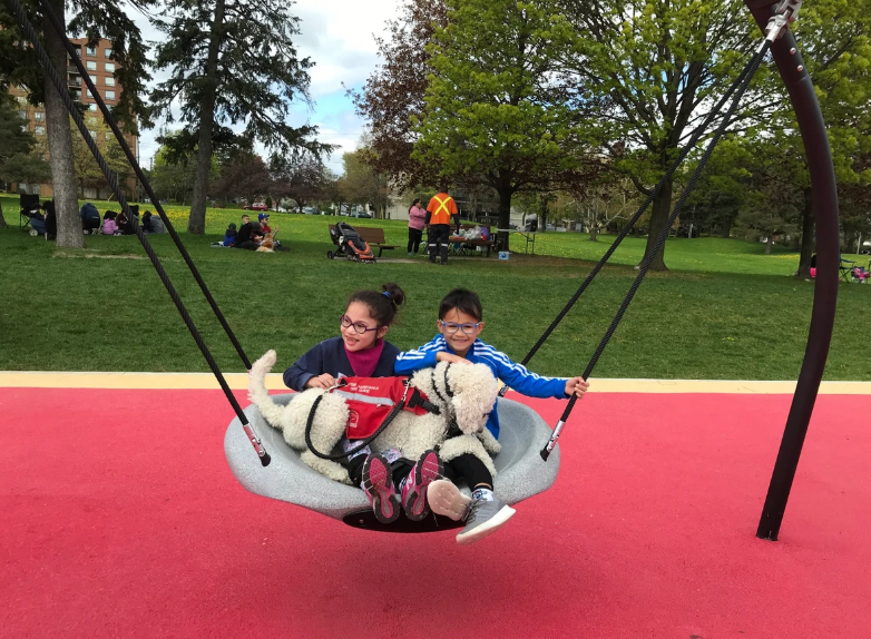CTJumpstart's tweet photo. Our hearts are happy hearing how the #JumpstartPlayground has quickly become one of @andreahaefele's kid's favourite spots! Check out her blog, Mom Behind the Label and see how they #PlayBeyondTheLabel https://t.co/LhvBbVzZ46 https://t.co/XZqV9RsAXx