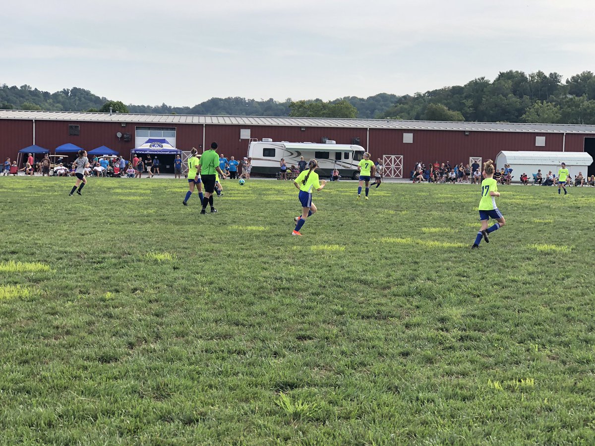 alliancecincy's tweet photo. Alliance Cincinnati G06 Elite and TFA G06 Premier are tied 1-1 at halftime of their match at the Dog Days of Summer Tournament. Goal scored by Kaylee Rose. Great job and Good Luck in the second half!! https://t.co/nHeiLfoqus