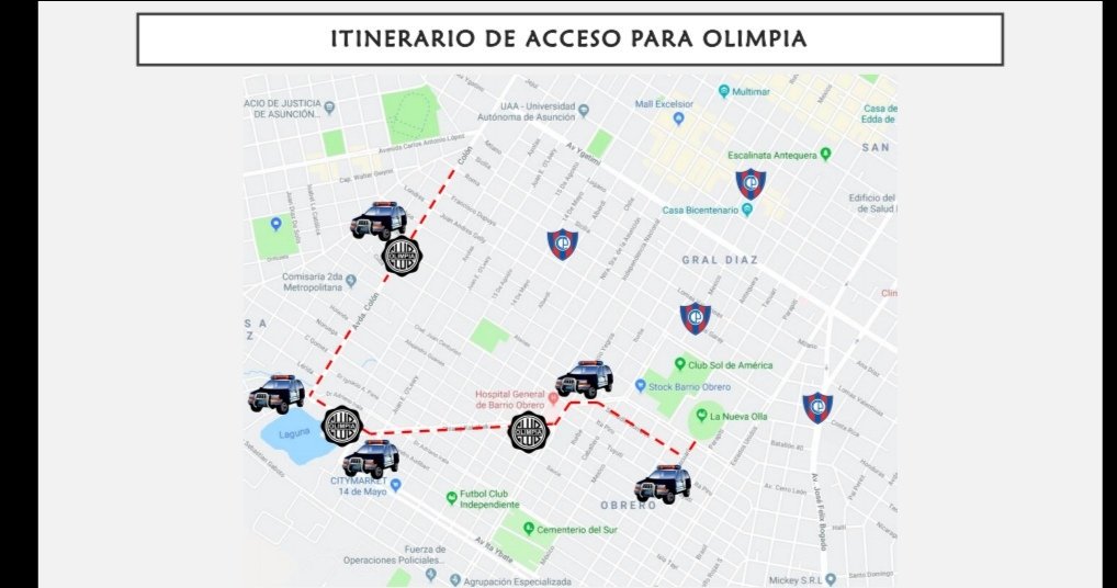 Danymacica's tweet photo. POR FAVOR AVISAR!
Todos tenemos amigos hinchas de Olimpia, ayudemos avisándoles que el trayecto para ellos, para llegar a La Olla es por la Av Colón...si ven hinchas de Olimpia por 4ta, 5ta, EEUU, Félix Bogado, etc...denles esa ayuda!
🔵🔴🔵🔴💪👍 https://t.co/ajeXq9kPb3