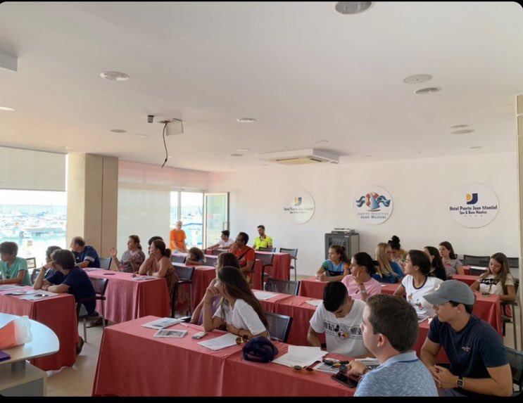 Esta mañana ha tenido lugar la última reunión antes de #elcaminoajpb 🏃🏼‍♀️🏃‍♂️. Estamos listos 👌🏻 e iniciamos la cuenta atrás. Agradecemos una vez más a <a href="/HPtoJuanMontiel/">Hotel Puerto Juan Montiel</a> por cedernos desinteresadamente sus instalaciones. Muchas gracias! #SomosBlancos #SomosJóvenes