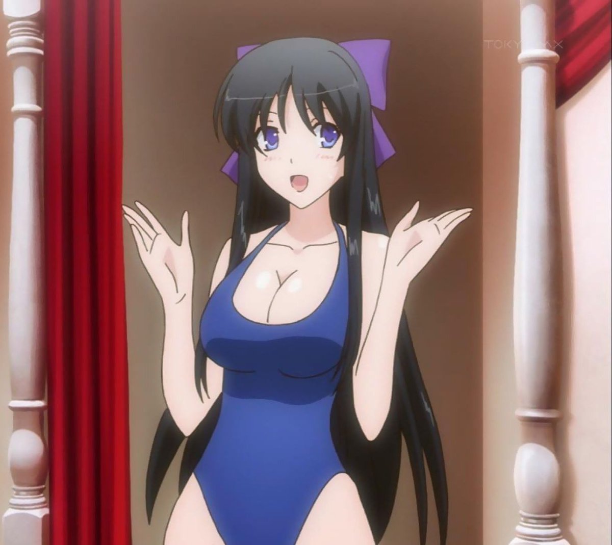 ぶち公 スクール水着 競泳水着を眺めるとストレスが減るらしい ワルキューレロマンツェより 龍造寺茜