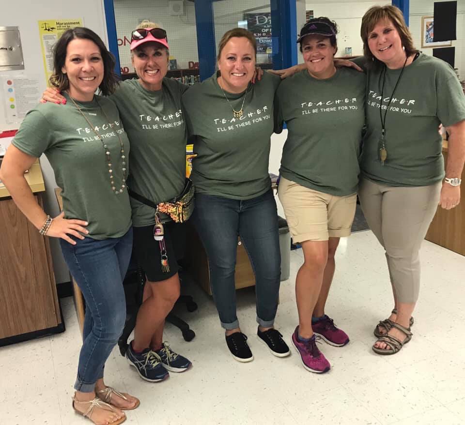 Made it through the first week with the best special area team!#greatfirstweekofschool#exhausted