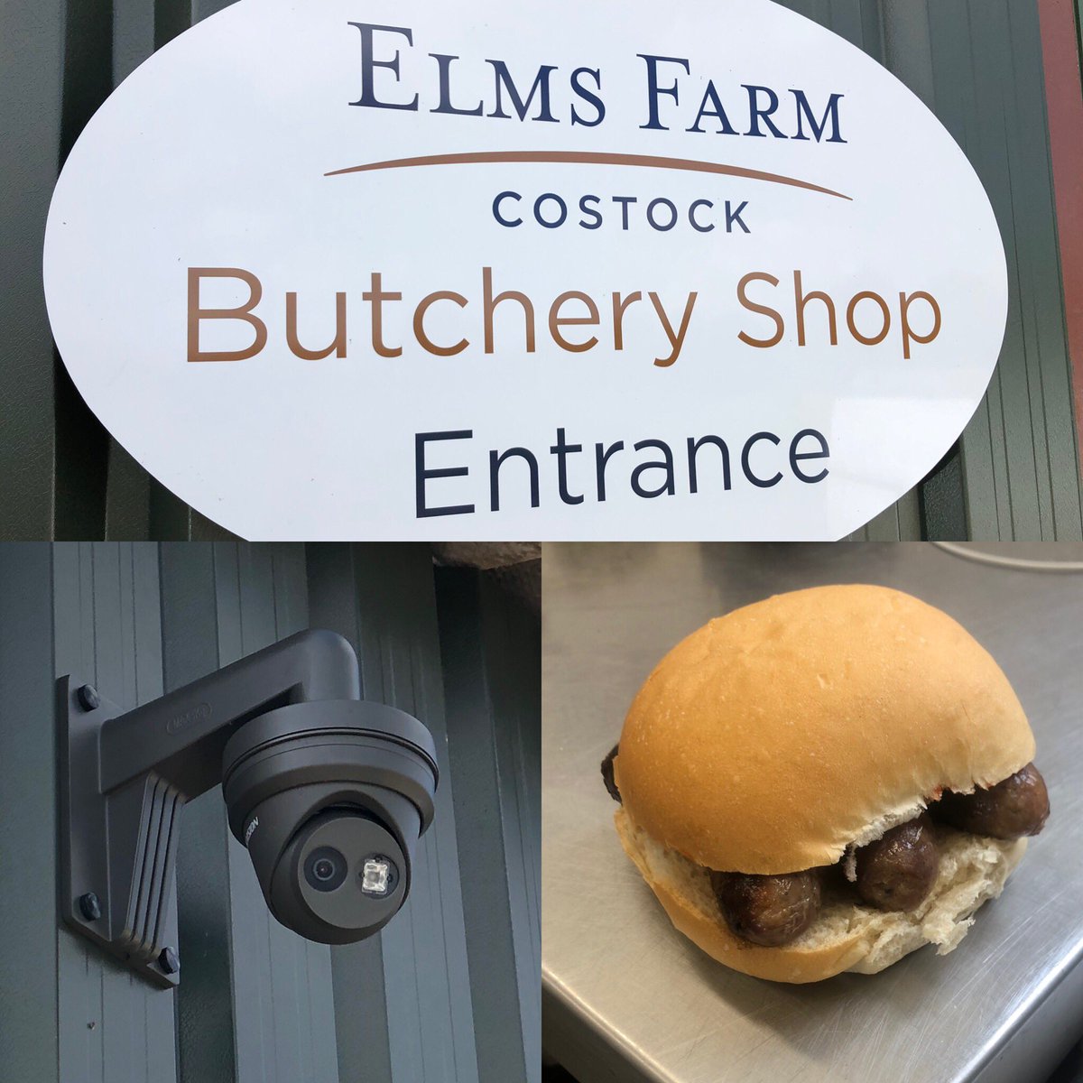 VisualGuardian's tweet image. Proud to have completed worked for @ElmsFarmCostock increasing their onsite security on their new unit. I can also highly recommend their #Cumberland sausages too having, been treated to a sausage cob for breakfast by head butcher... Thanks Phil 🐷