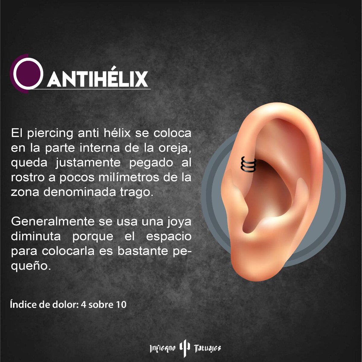 infiernotatuaje's tweet photo. Los piercing también son una forma de expresión y sirven para enmarcar un área del cuerpo. #infiernotatuajes #piercing #perforacioncorporal #piercingcdmx #estudiodetatuajescdmx https://t.co/Tg5ZkHEPEH
