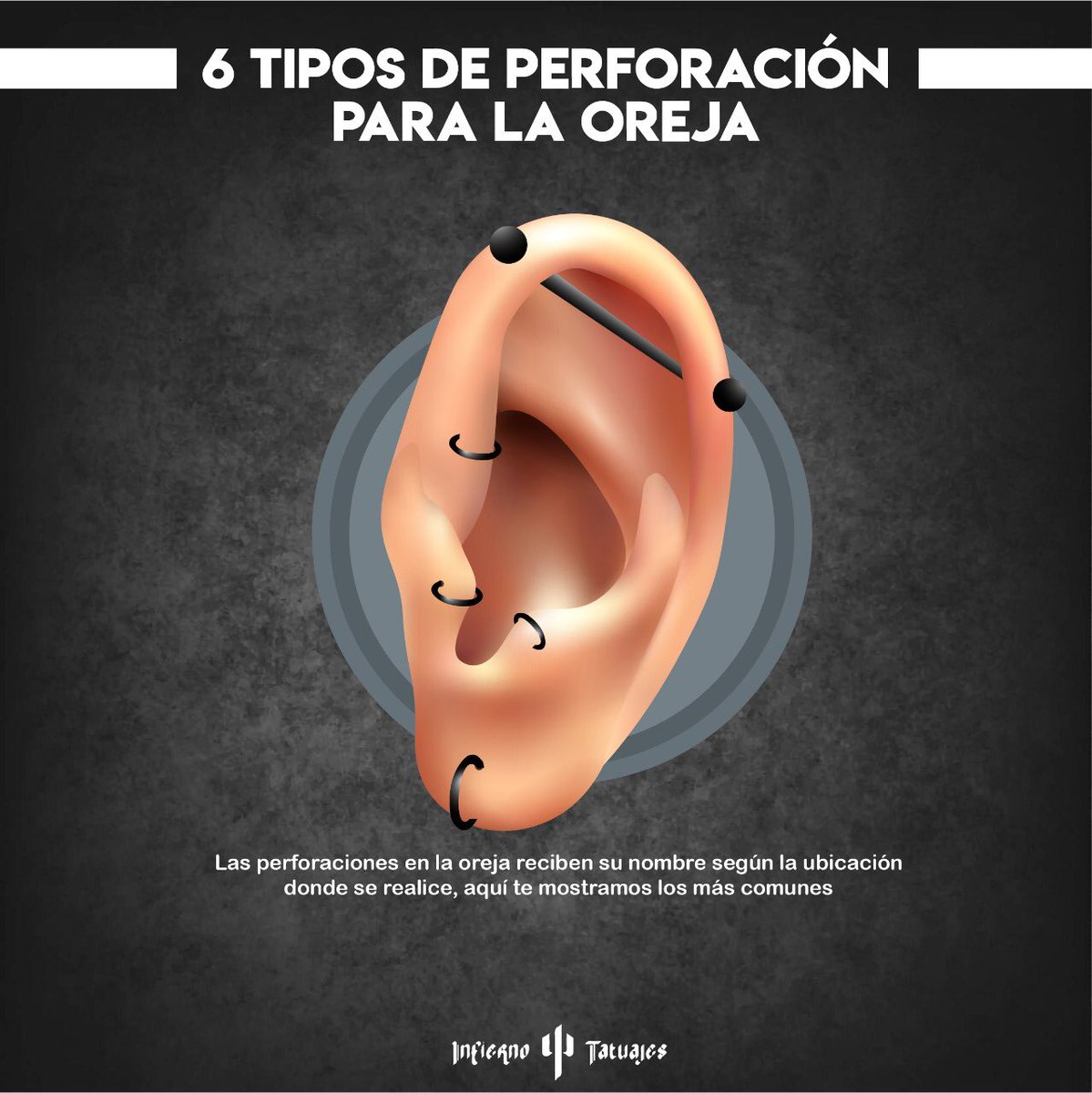 infiernotatuaje's tweet photo. Los piercing también son una forma de expresión y sirven para enmarcar un área del cuerpo. #infiernotatuajes #piercing #perforacioncorporal #piercingcdmx #estudiodetatuajescdmx https://t.co/Tg5ZkHEPEH