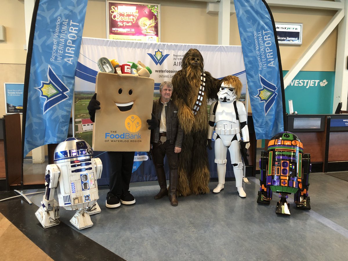 docksidegirl's tweet photo. Phil from @FoodBankWatReg has company this morning @FlyYKF Aviation Fun Day Come by and say hi to Phil and @501CDNGarrison https://t.co/6yjOaZcBdL