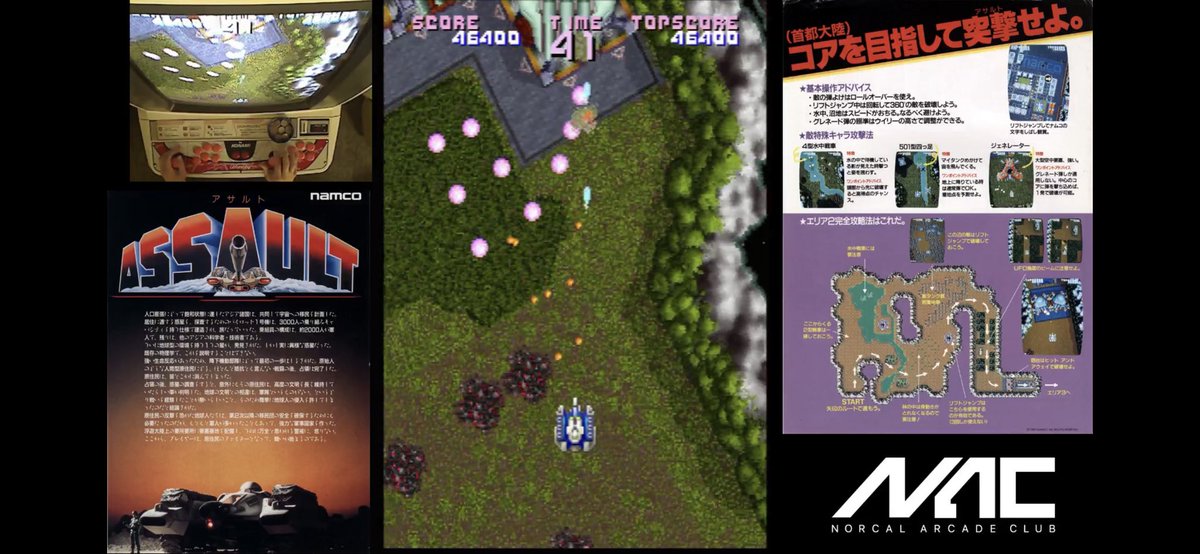 ArcadeFever's tweet photo. Streamed a few credits on Assault last night. https://t.co/9R8mENXrHM https://t.co/NLmgPIWHJp