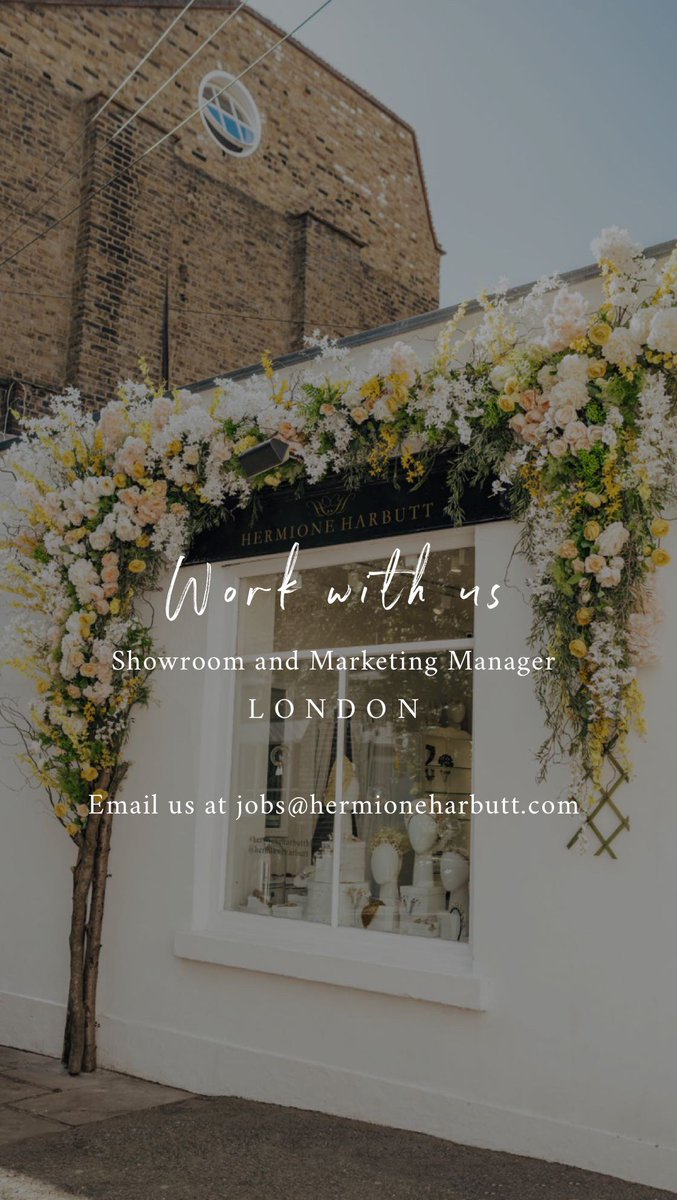WORK WITH US! hermioneharbutt.com