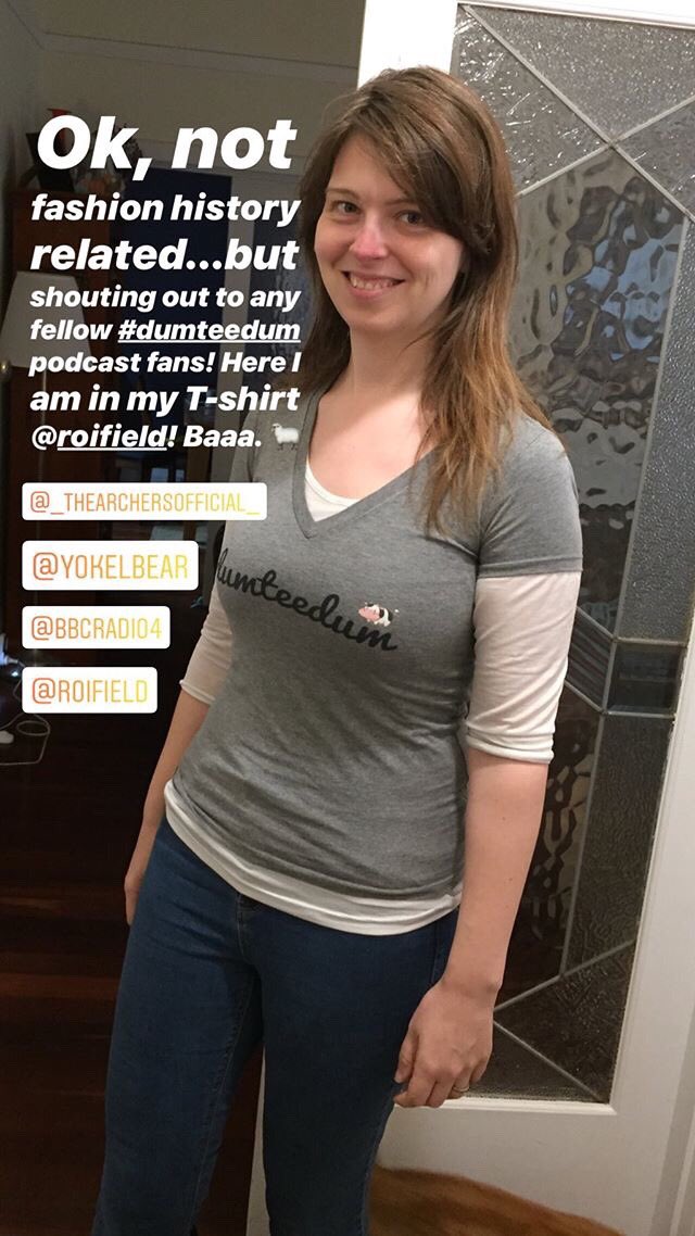 Fresh from Insta in my #dumteedum #thearchers tshirt 🐮 <a href="/roifield/">Roifield Brown</a> @Lucyvfreeman <a href="/DumTeeDum/">DumTeeDum 🇳🇵</a>