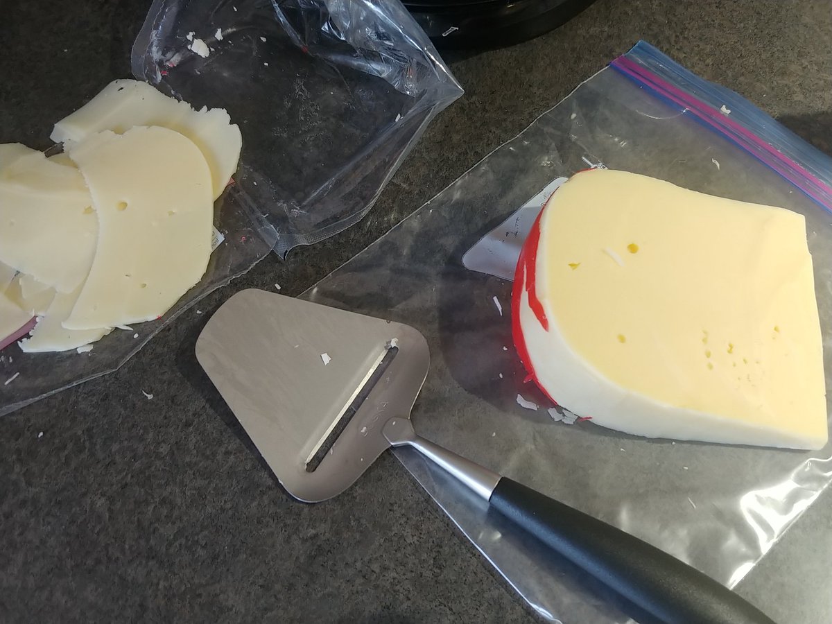 RobMeekel's tweet photo. Bought some Bergeron cheese at #StuffMart last night. keeping it simple https://t.co/2TTXnFuNVi