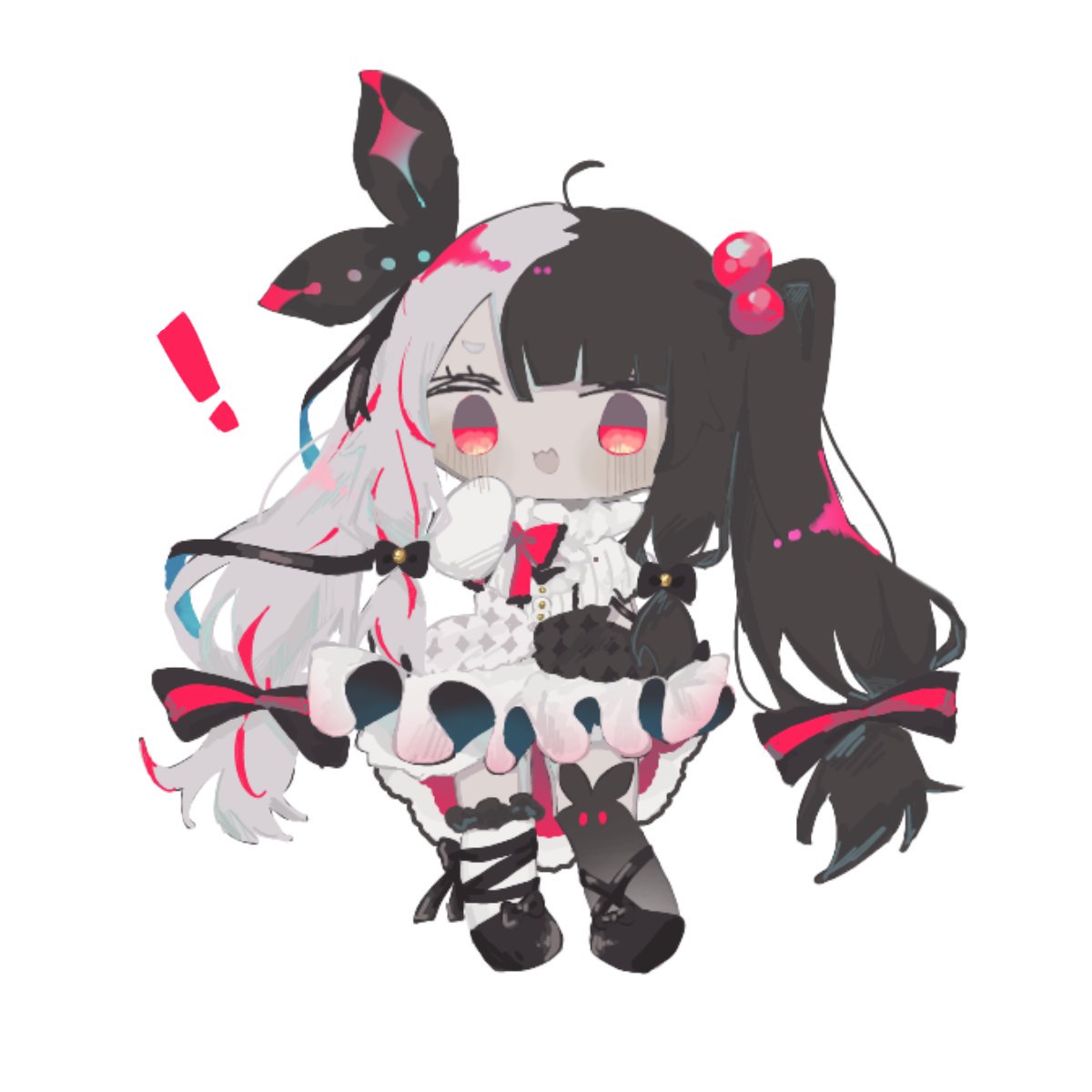 夜見れな にじさんじ所属 Ar Twitter ミニキャラ夜見とっても可愛くて塗りもとってもすこです 可愛いイラストありがとうございます イラストたいせつにするね