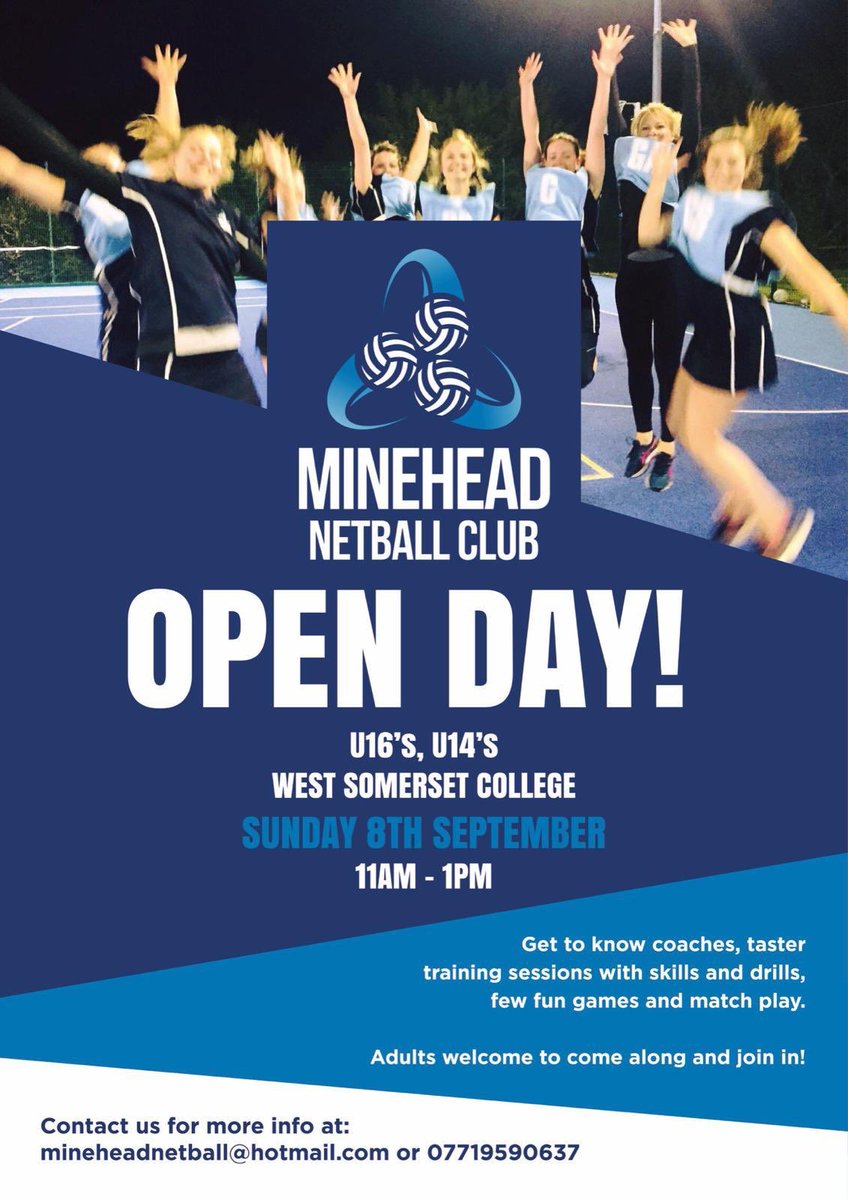 Open day Sunday 8th September!