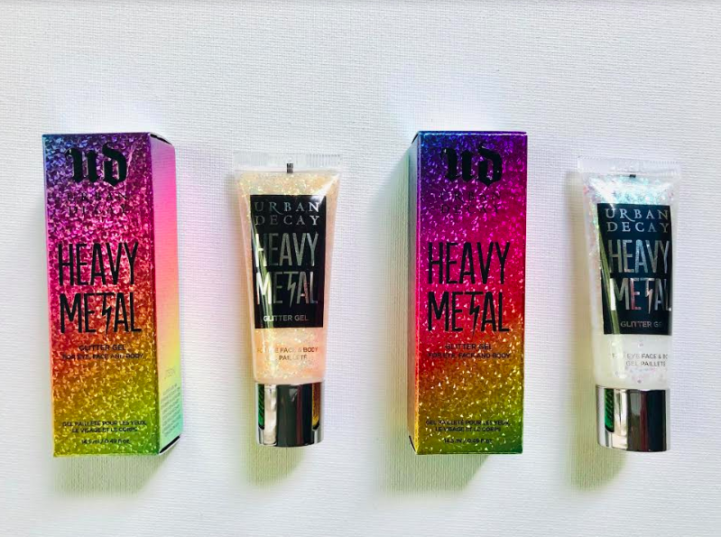 davelackie's tweet photo. Today's luxe beauty giveaway is perfect for club night or a concert. It's Urban Decay's Heavy Metal Glitter Gel in "Dreamland" and "Distortion". To enter, follow @davelackie &amp; RT https://t.co/jBu5Q3Qs7U