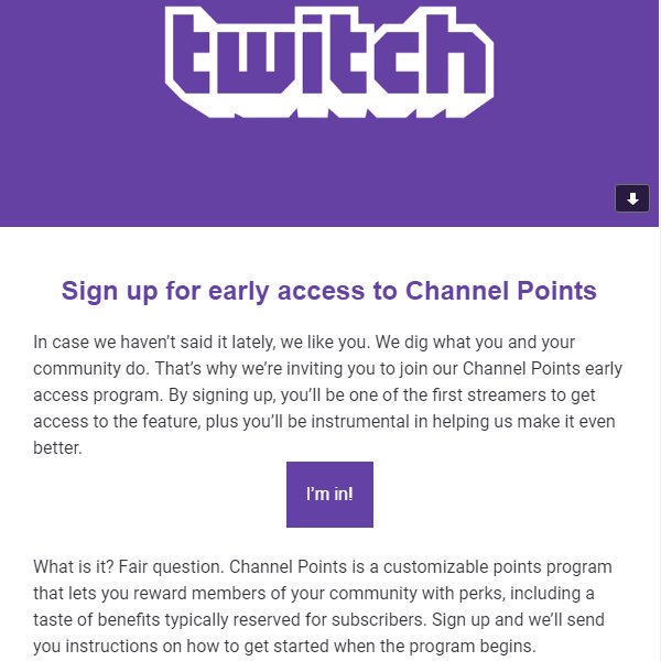 LowcoTV's tweet photo. Looks like Twitch is going to be implementing a global loyalty currency system. Maybe similar to Mixer's "Sparks" where you earn currency by watching streams. https://t.co/KvTpjrQhJu
