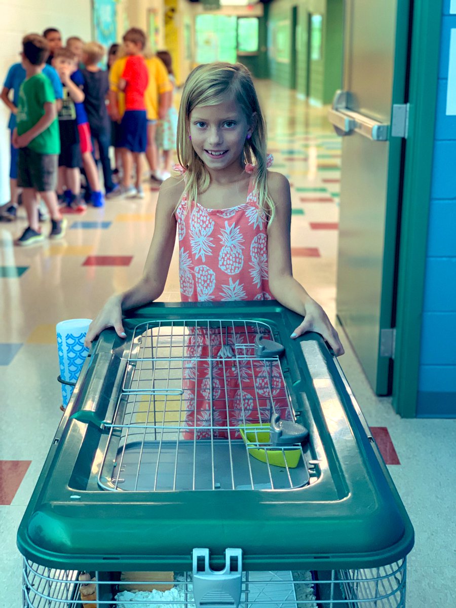 MrsWilson2004's tweet photo. Yesterday, life was as good as it gets at @EarhartUSD259! We had hive checks, #RandomActsOfKindness and a traveling guinea pig debuting his new cage! The most precious thing I saw though was a kindergartner giving a handmade card to @hannahkihle9! “My uncle helped.” ❤️ #WPSProud https://t.co/n1LOLWhTsr