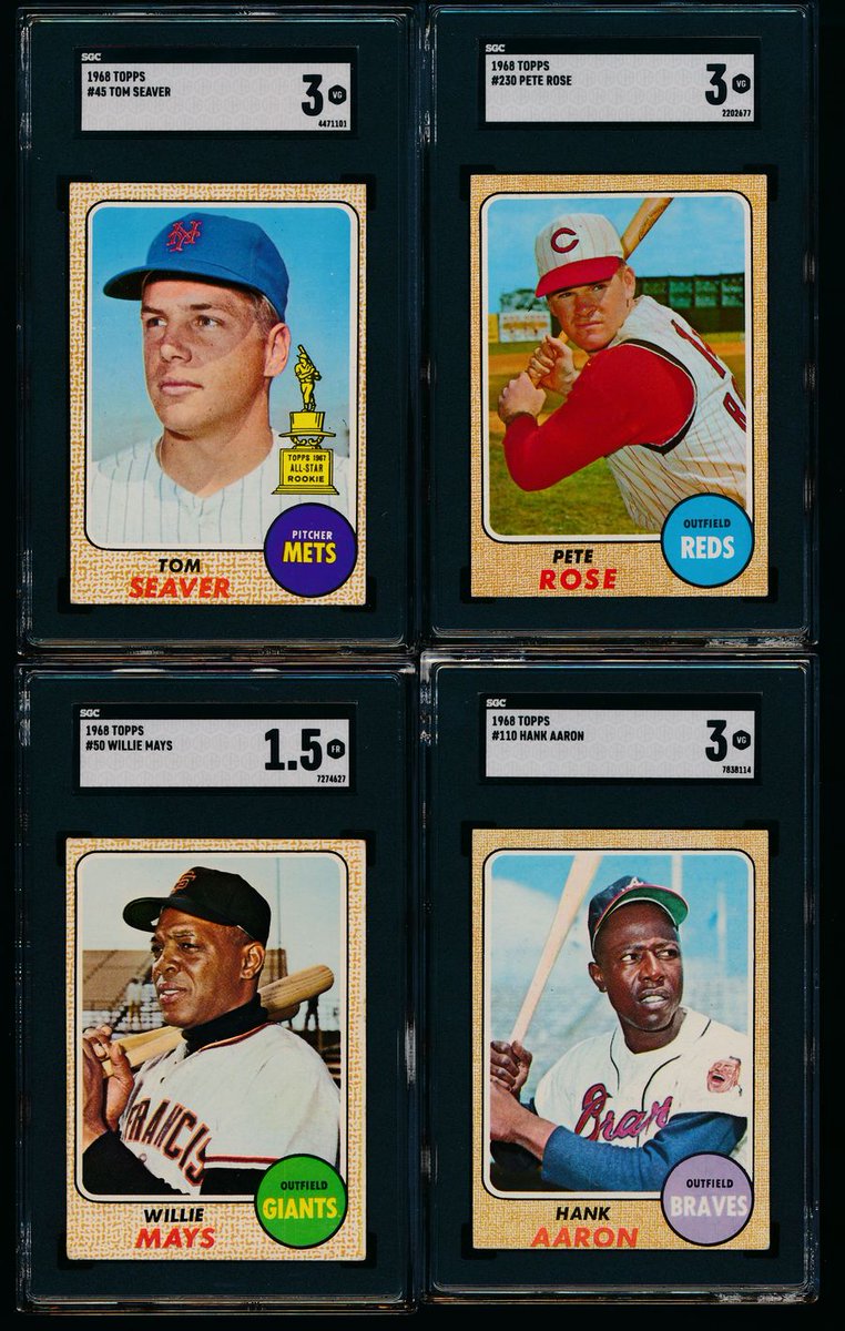 BurlsSports's tweet image. The '68 Topps break sold out fast. I'm still giving one spot away. To enter, retweet and reply, letting me know which card in this set is your favorite!  burlssports.com/collections/br…