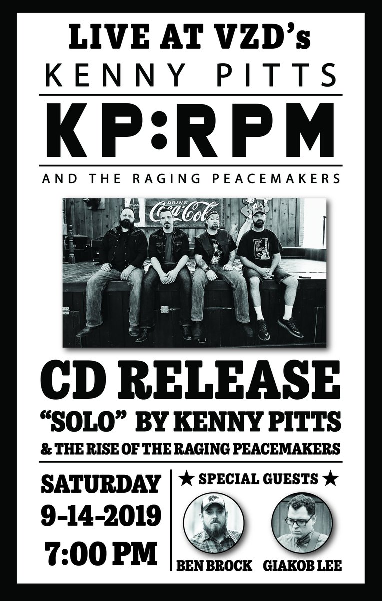 KennyPittsKP's tweet photo. Roll Call! Who will we see at the CD Release Party? 
Comment below and let us know you are coming 👇🏻 https://t.co/G7udiwno9W
