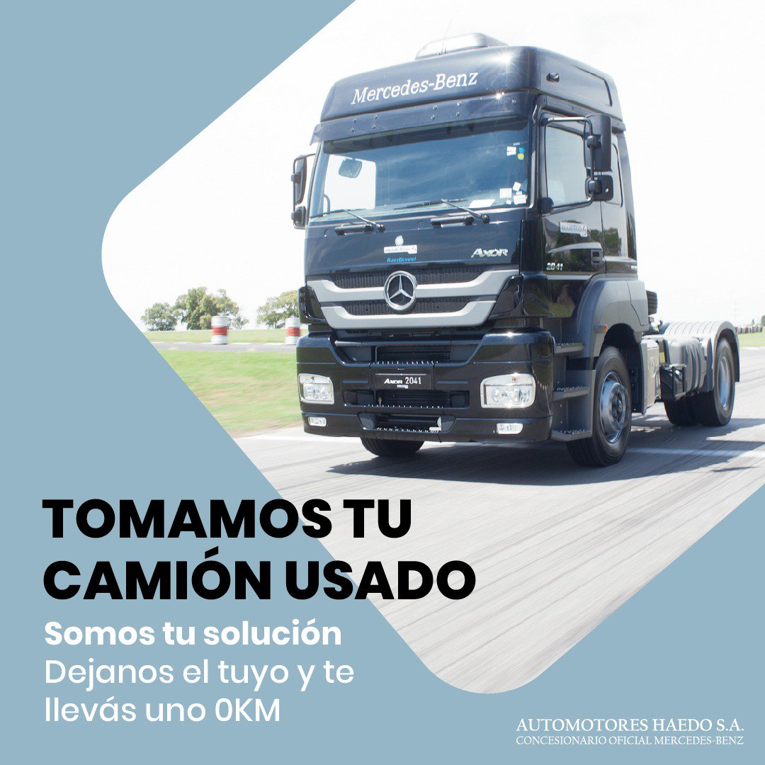 authaedo's tweet photo. ¡Traenos tu camión usado! Llevate uno 0KM🚛 y dejanos el tuyo. Tomamos cualquier unidad de CUALQUIER MARCA con hasta 8 años de antigüedad o menos de 800.000 km. Consultanos y te asesoramos para renovar tu flota. ¡Contactanos! 
promociones@authaedo.com.ar 
https://t.co/0Es6eMCPIV https://t.co/1R49PbHIE7