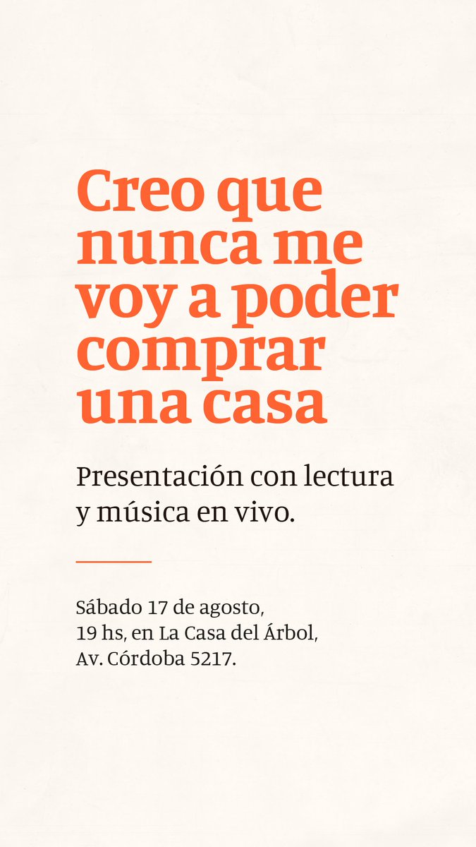 Es hoy.
Ojalá les pinte venir.
La entrada es libre y gratuita.
✌️🧡📚