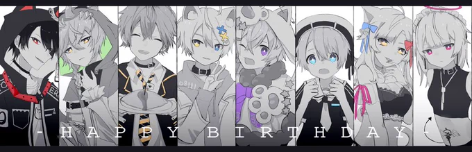 *リョンさんお誕生日おめでとうございます*
リョンさんちの素敵な創作子を描かせていただきました!?✨
これからもずっと宇宙一大好きです…!幸せな一年になりますように!(❁'ω`❁)? 