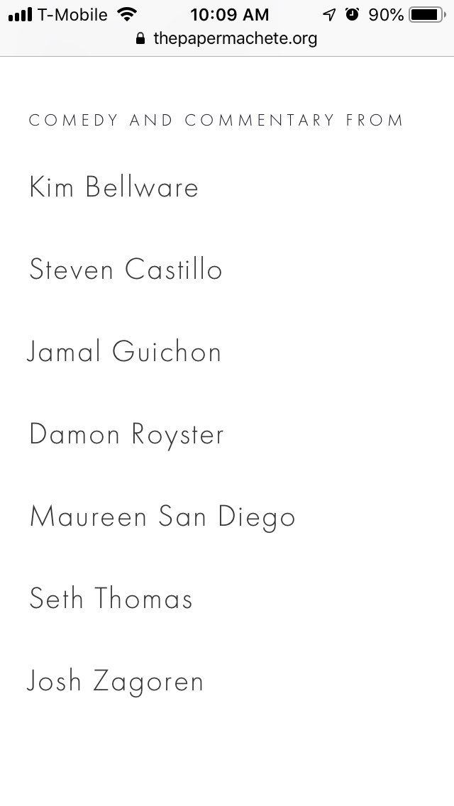 Here’s the full lineup: