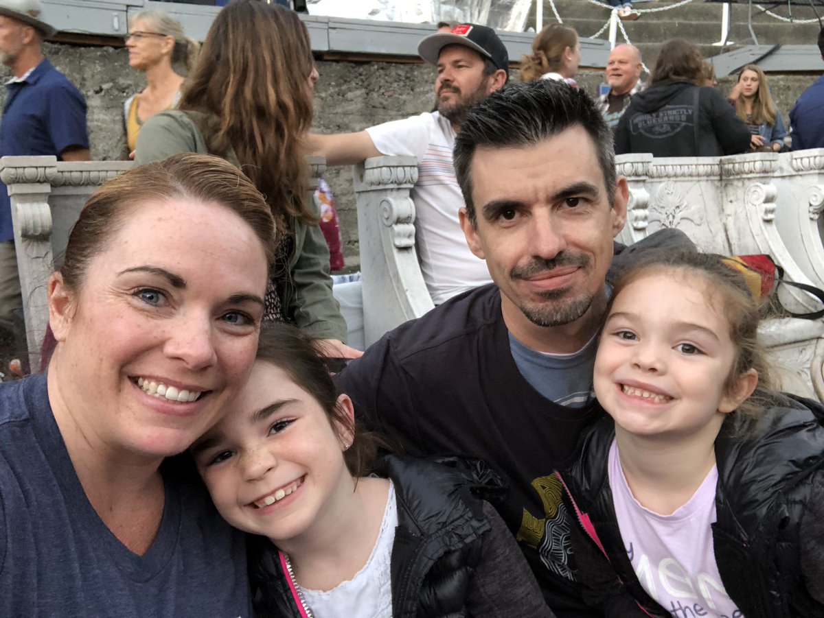 funtchr's tweet photo. We took the girls to their first concert last night! Who better to see than @theavettbrothers ! They even played the song our Brookie was named after ❤️ I and love and you 😊 #bestconcert #avettfamily #welovetheavettbrothers https://t.co/7GKjTkg7EI