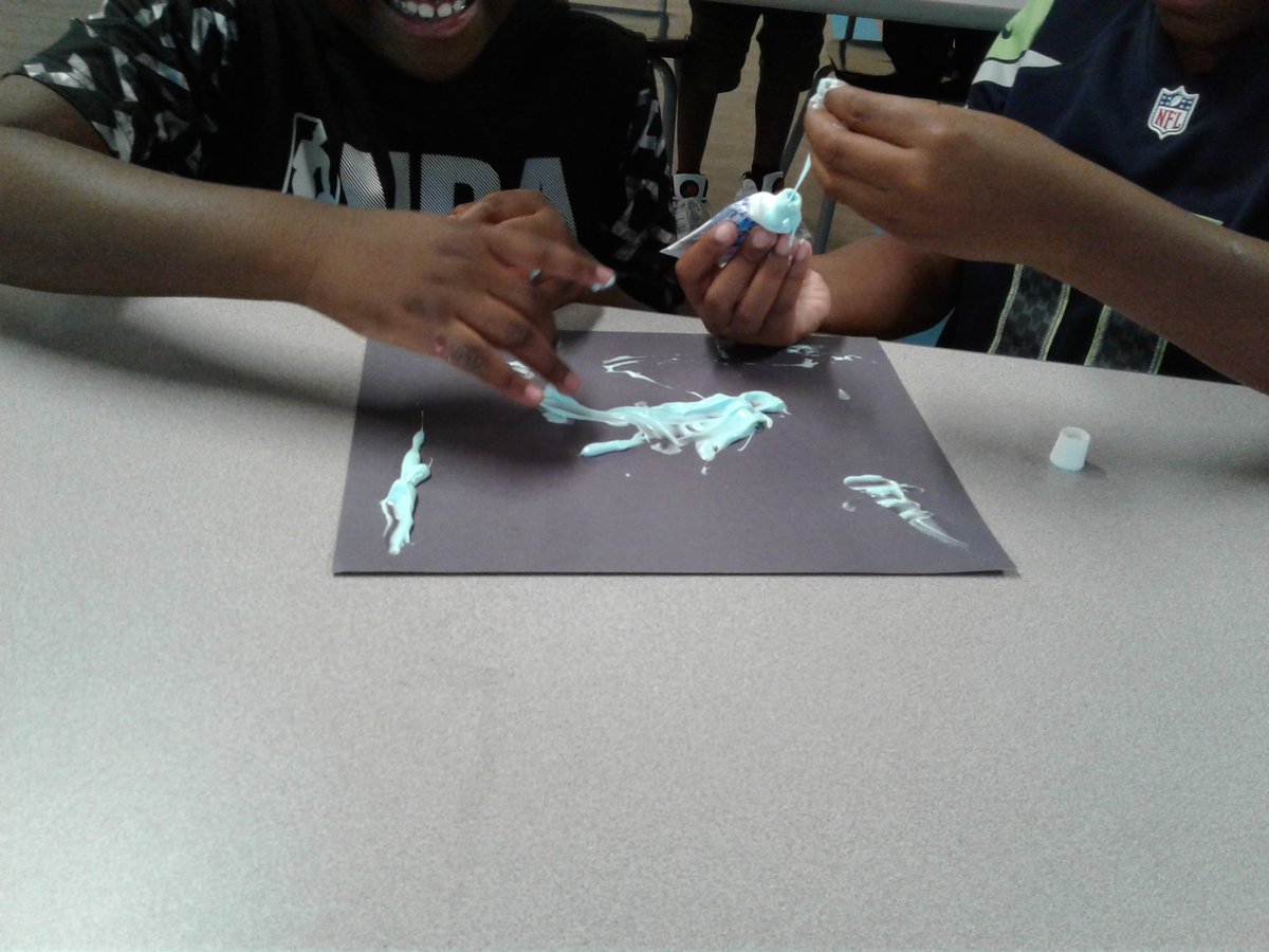 Forney4th's tweet photo. Learning about the choosing your words carefully. Once they're out and hard to take back like putting toothpaste back in the tube. #KindnessMatters @sgraff_ITS @ericahoard https://t.co/6kAYEsWPdD