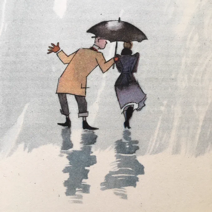 Jacques Touchet, illustrations pour « Ces dames aux chapeaux verts », Germaine Acremant, 1944 