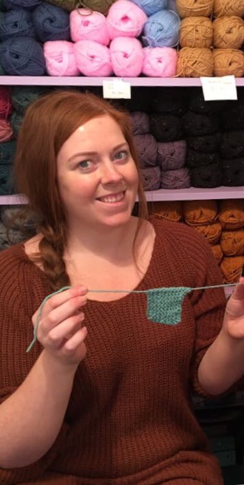 HandKnittedLove's tweet photo. Steph came in for a help lesson. I’m so proud of her She started knitting with me in Dec 18 her first make a blanket, bootees & now a cardigan, for a beginner she doing great! Happy knitting & thanks for choosing me to teach you #passingontheskill #beginnersknitting #indie #knit https://t.co/3p7LIPGwCW