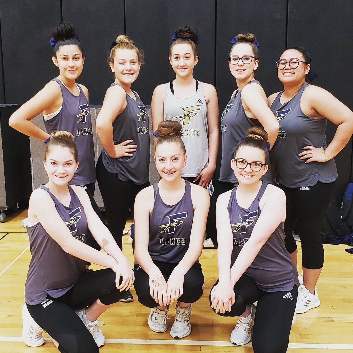 Saturday day camp with <a href="/CUBuffsDance/">CU Dance Team</a>. Looking forward to learning a lot to bring back to Frederick! @Warriors_of_FHS #stvrainstorm
