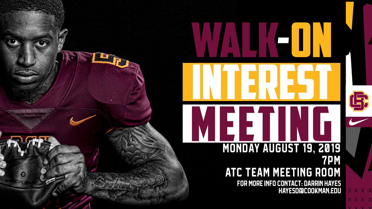 Wanna be apart of the Wildcats?
Walk-On Interest Meeting THIS Monday.

#CallOfTheWild #PreyTogether