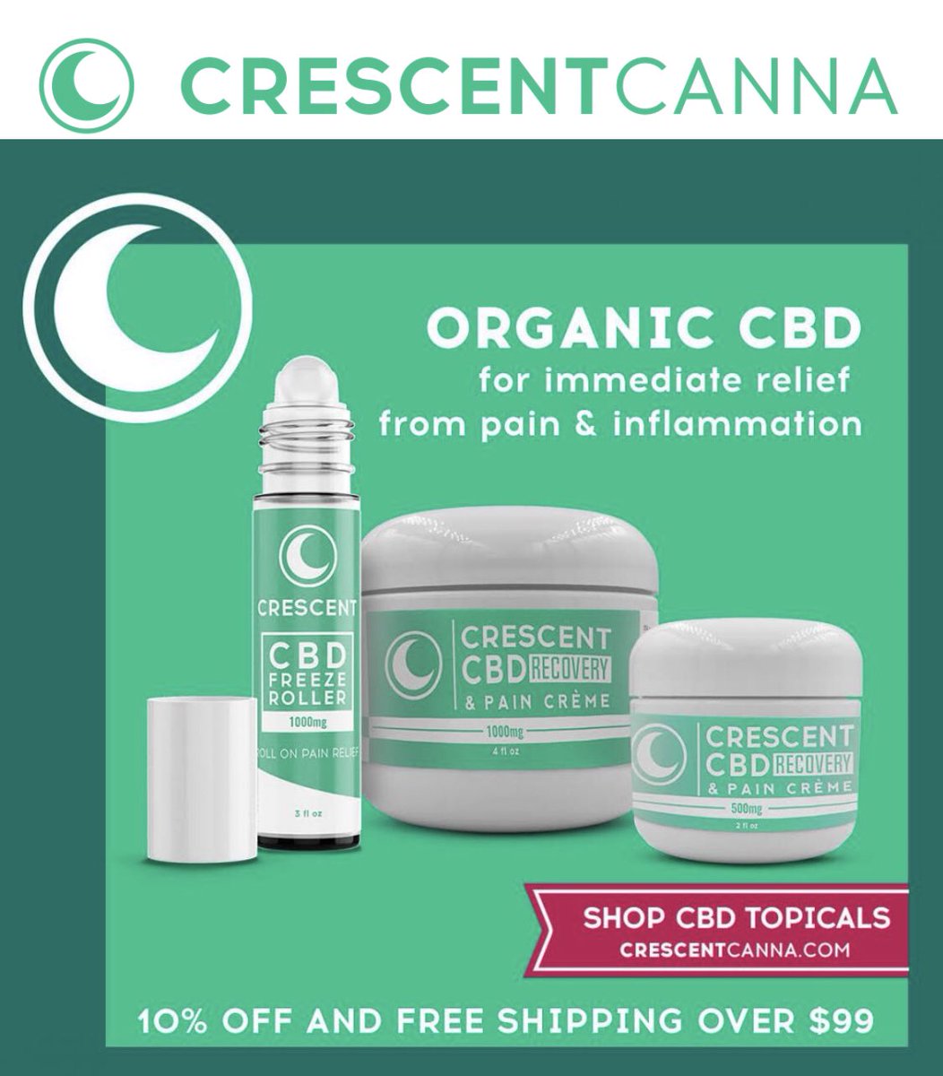 TheHigherDepot's tweet photo. Check out Crescent Canna!

Save 10% and get Free Shipping on orders over $99!

https://t.co/pBcpc8Q4X7

#cbd #goodbyefomo #CannabisCommunity #cannabis #cbdvape #vape #vapecbd #health #wellness #wealth #SaturdayThoughts #SaturdayMorning https://t.co/q76mCgBtkp