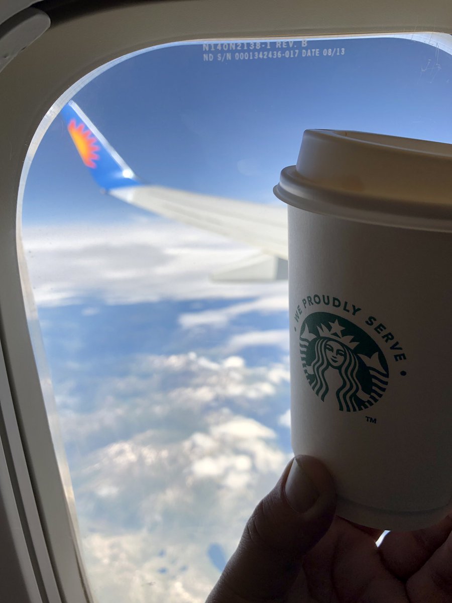 Physicsdmb's tweet photo. One of the best @StarbucksUK #coffee is served at 35,000 feet above the Swiss Alps by @jet2tweets #pisa https://t.co/GQOFX1xCQA