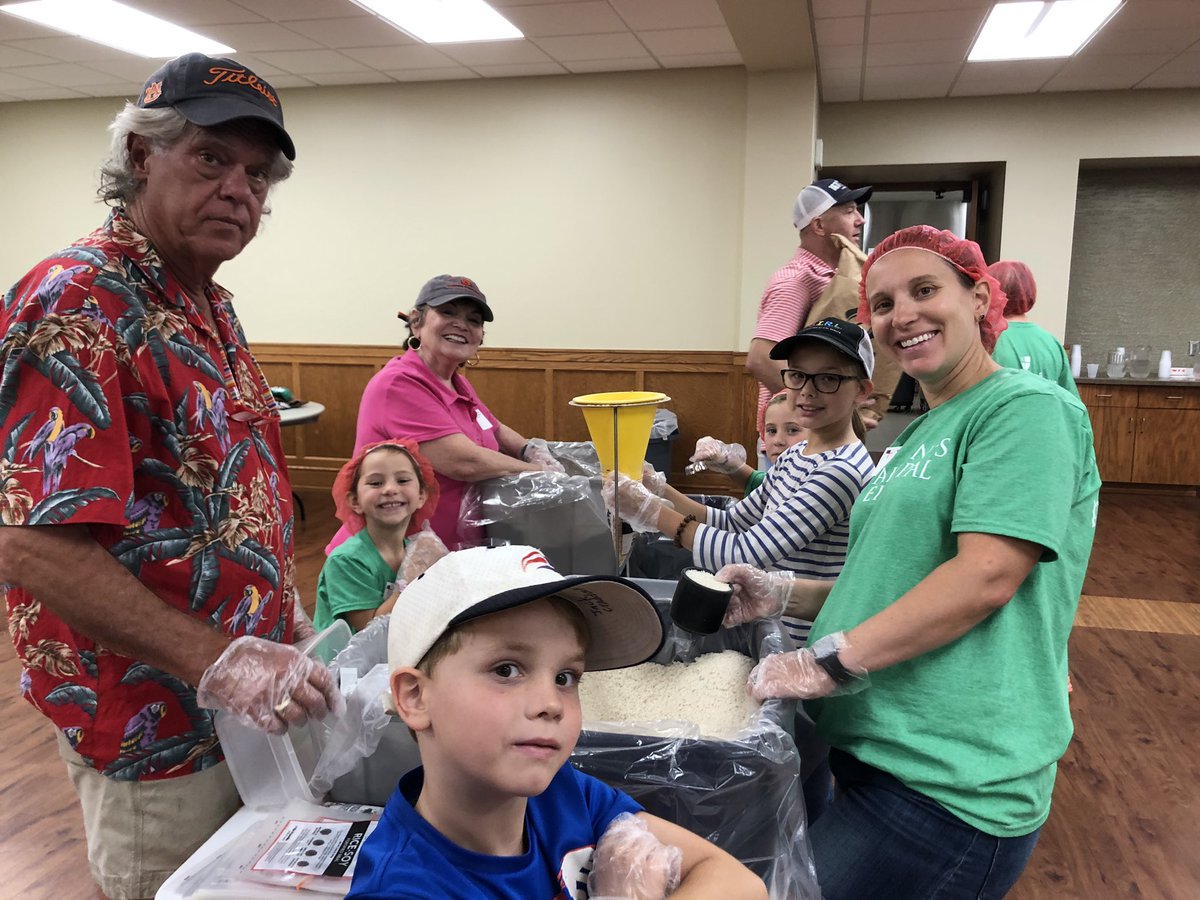allsaintsbhm's tweet photo. Our meal-packaging event for @Rise2030 is underway! Thank you to all who contributed by donating or volunteering! #allsaints #allsaintsbhm #theepiscopalchurch #riseagainsthunger #dioala #episcopalalabama https://t.co/F5LeBCKNih