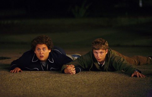 RossBolenPod's tweet photo. 12 years ago today, Superbad changed the game. Still the hardest I’ve ever laughed in a movie theater. https://t.co/eyLLptDJ1R
