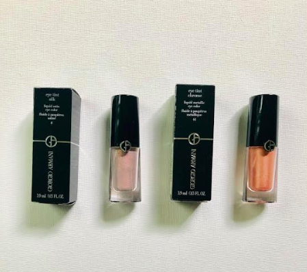 davelackie's tweet photo. Excited to be giving away Giorgio Armani Beauty Eye Tint Silk in "flannel" and Eye Tint Chrome in "rose gold" on Twitter. To enter, follow @davelackie &amp; RT https://t.co/GDiQa5la1z