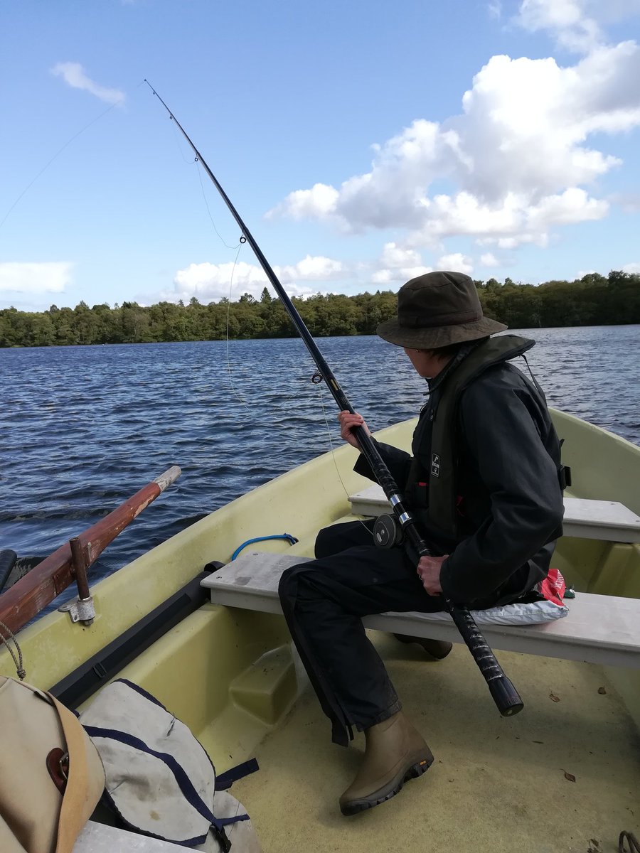 ted_carr's tweet image. First go at dapping today. Too much slack on the line. Should I lighten my fly line? I have an old DT floating on. #dapping #flyfishing
