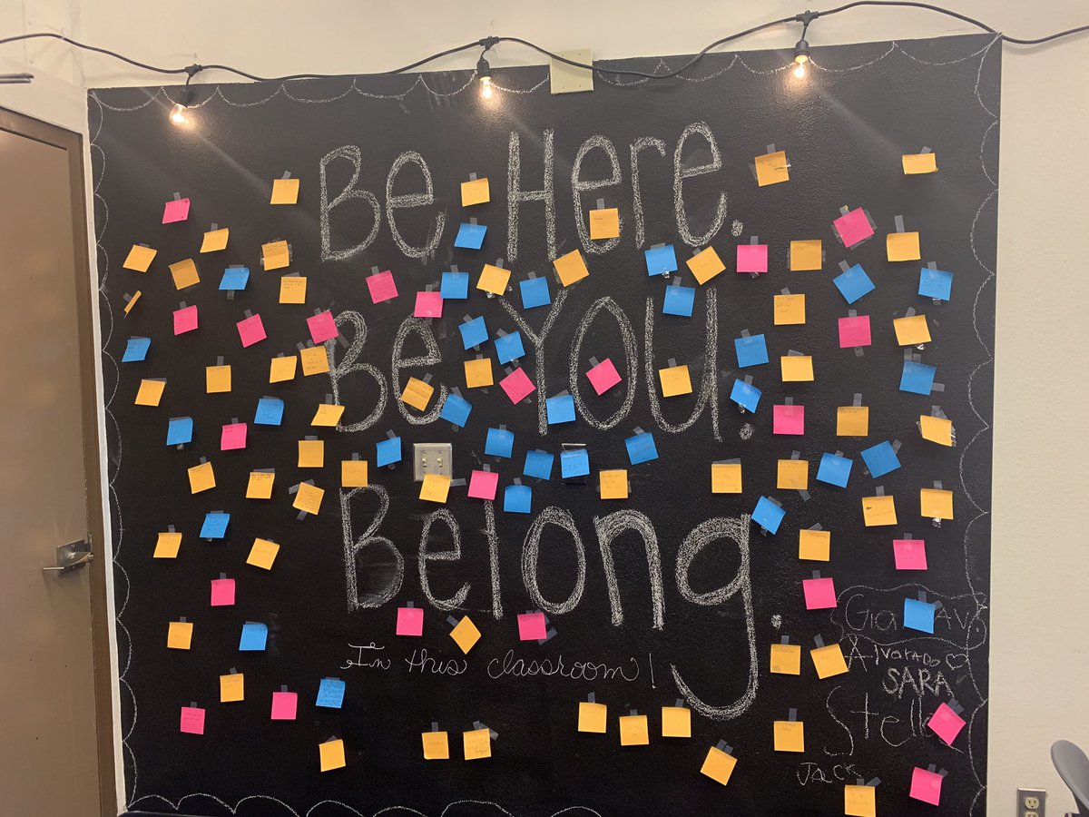 saucyteach's tweet photo. Back-to-school! Ss strengthen visual intelligence, engage in QFT, generate compelling questions, and build community. College, career, & civic readiness. #weteachup #ritehawks @1sassyteach @socalang https://t.co/WDkx8Srkat
