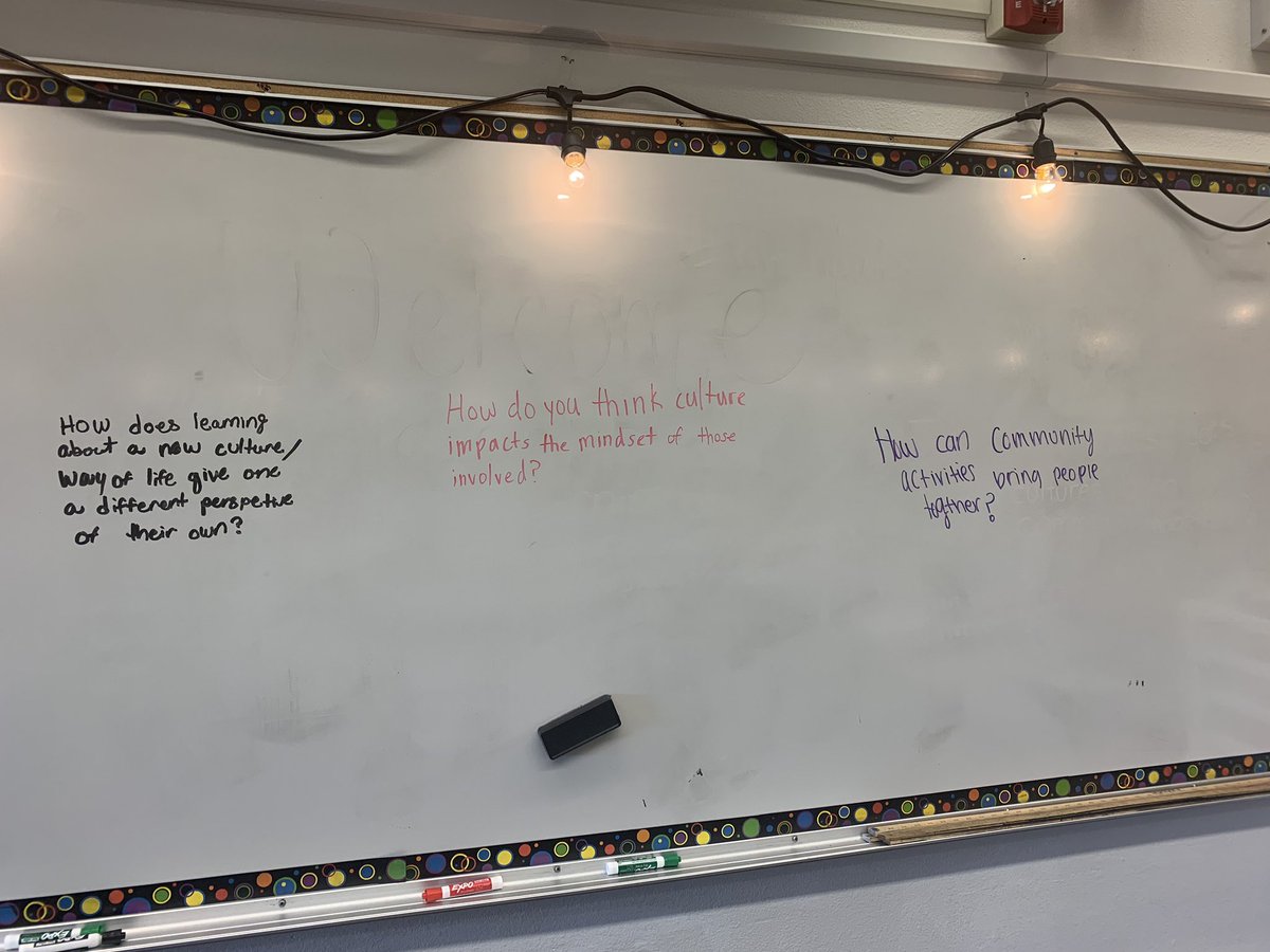 saucyteach's tweet photo. Back-to-school! Ss strengthen visual intelligence, engage in QFT, generate compelling questions, and build community. College, career, & civic readiness. #weteachup #ritehawks @1sassyteach @socalang https://t.co/WDkx8Srkat