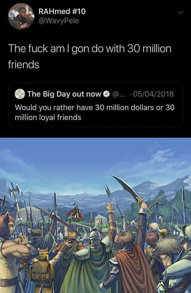 Friends that dismantle empires together, stay together