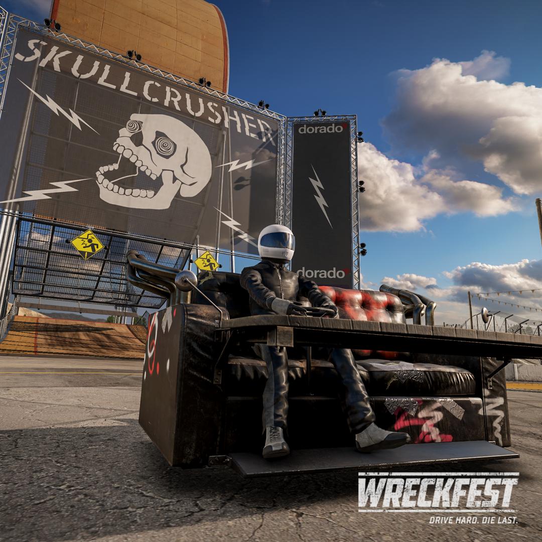 Eat my exhaust!

Carnage is coming.

#Wreckfest #DriveHardDieLast
<a href="/bugbeargames/">BugbearEntertainment</a>