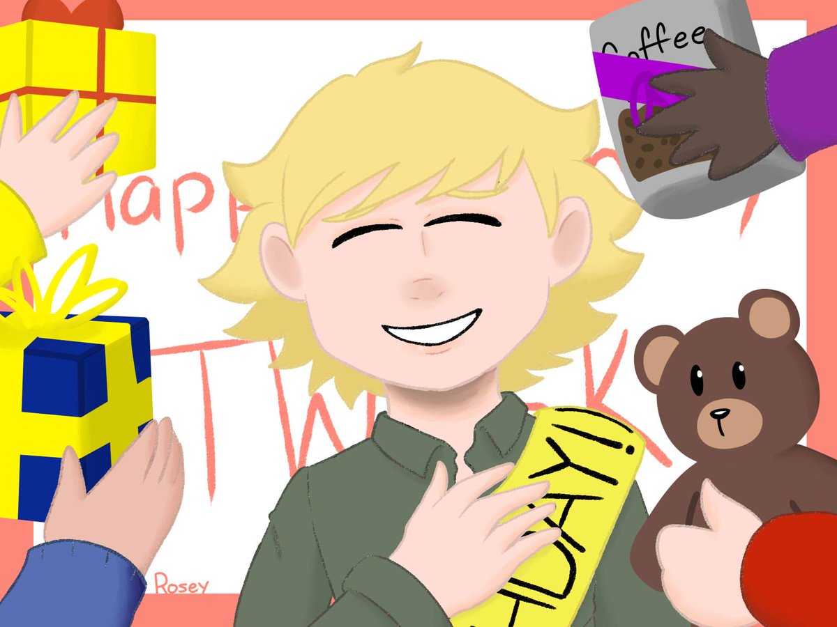 LeRoseyR's tweet photo. Tweek Week Day 7: Birthday
Happy birthday to this little ray of sunshine!
#tweektweak #tweekweek #tweekweek2019 #southpark #myart https://t.co/cNRddrgL6K