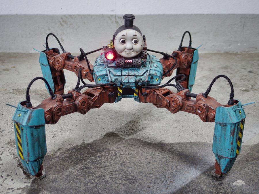 微グロ注意 あまりにキモいトーマスの魔改造おもちゃが完成する 怖すぎる 不気味 ギミックがひどい と悲鳴が上がる Togetter