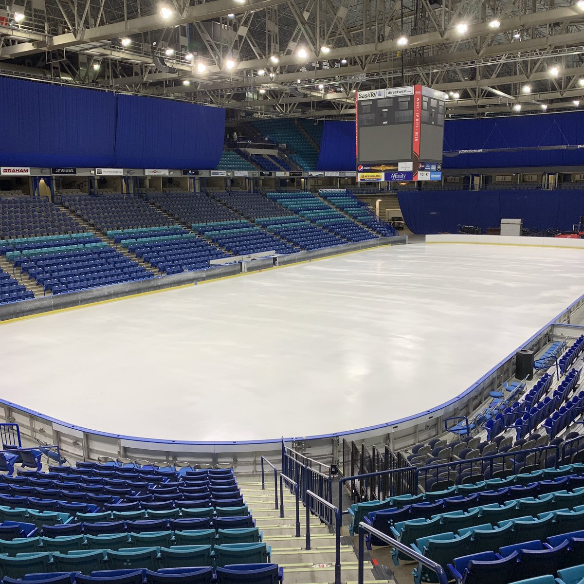 BladesHockey's tweet photo. Something pretty Icy going on up at SaskTel Centre this afternoon 😍  

#BladeCity https://t.co/SWvgsGbg5Y