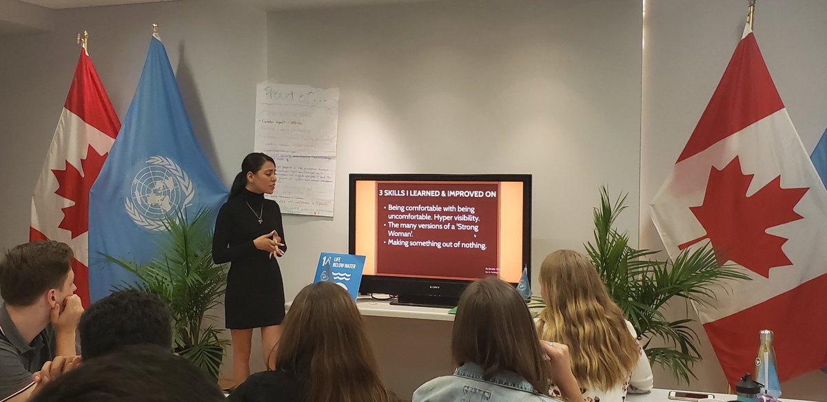 UNACanada's tweet photo. Voici ce que nos JCP disent de leurs stages de 6 mois: #Apprends à te sentir inconfortable; #Montres-toi: La bataille est à moitié gagnée; #Nabandonnes pas; #Crées-toi un réseau de soutien; #Reconnais tes mérites; #Refais le encore!
@UNICEF @IOM @UNODC @WFP @UNFPA @UNGEI @UNESCO https://t.co/8aKRtzM0OA