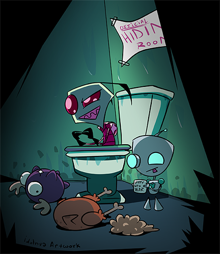 Cosodraws's tweet photo. So.... You were waiting in the toilet all this time?
HD: https://t.co/CH9BmyVLYr
#zim #gir #movie #florpus https://t.co/Yo8gmsn8F7