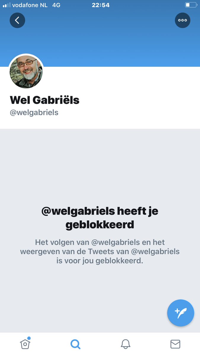 PartijW's tweet photo. Zou men wat te verbergen hebben, omdat men ons blokt? https://t.co/3873xqn9Az