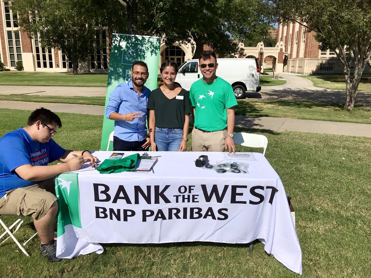 Our next sponsor highlight is Bank of the West! We were happy to have them at Norman Preview!